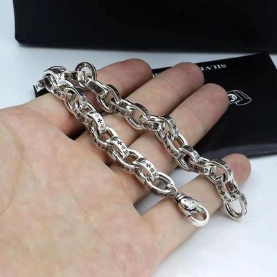 Retro Punk Rock Letter Cross Bracelet for Men & Women – Minimalist Luxury Style