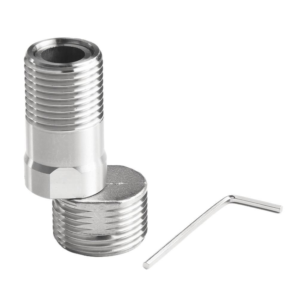 360° Rotatable Faucet Curved Foot Shower Extendable Nipple