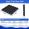 Air Inflatable Wheelchair Cushion, Pressure Relief Seat Cushion for Tailbone and Sciatica Pain, Portable Air Seat Pad with Pump- for Car, Office and