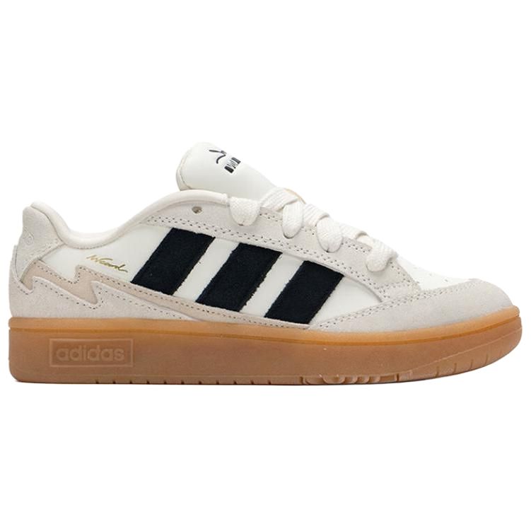 New Adidas WCARD ADV Anti Slip Wear Resistant Low Top Skateboard Shoes Unisex White JR8361