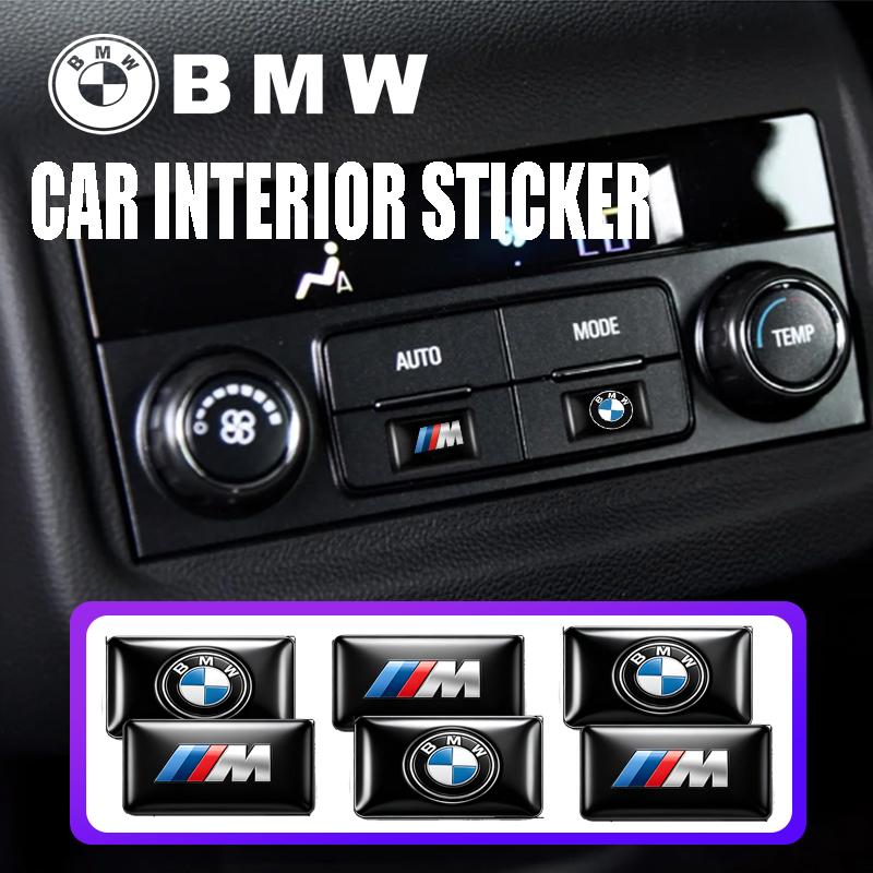 4/10/20pcs Car Steering Wheel Interior Sticker Decorative Accessories For BMW X1 X2 X3 X5 X4 X6 X7 iX3 F20 F10 F07 E70 E46 E90 E hbcp90 bzlk8