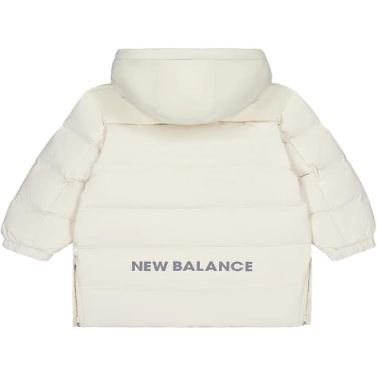 New Balance FW24 Down Jacket Kids' White 7PE4E093-IV