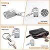 Compact Foldable German Stainless Steel Nail Clipper Set with Anti-Splash Design