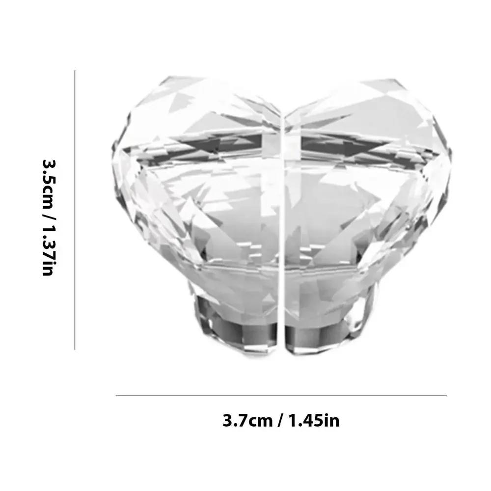 

Heart Shape Toilet Flush Button Love Toilet Presser Bathroom Water Tank Buttons Push Switches Bathing Room Decor Nail Protector