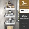 Wutuo Bathroom Corner Storage Shelf