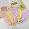 3Pcs Plastic Anti Static Straight Combs Portable Cartoon Sanrio Mini Comb Candy Color Fine-Toothed Detangling Combs For Children