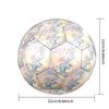 1pc Elephant Flowers Standard Size 5 Wear Resistant Football, Indoor Outdoor Soccer Ball for School Park Grass Training & Daily zq71017