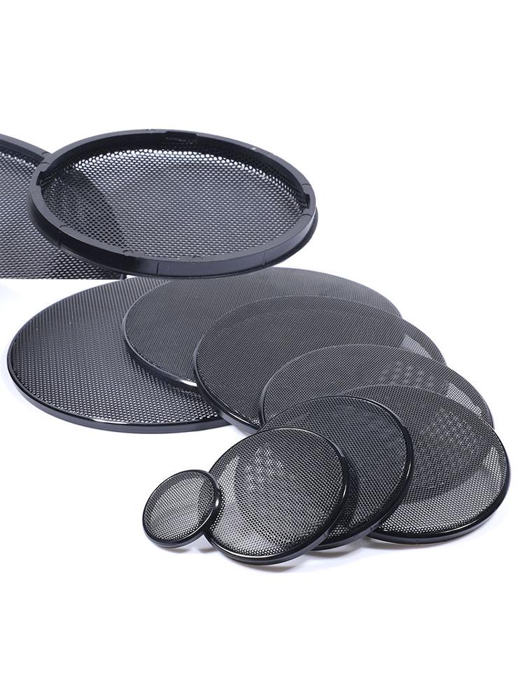 Black Speaker Grille: Metal Mesh Covers for 1-inch To 10-inch Car Speakers