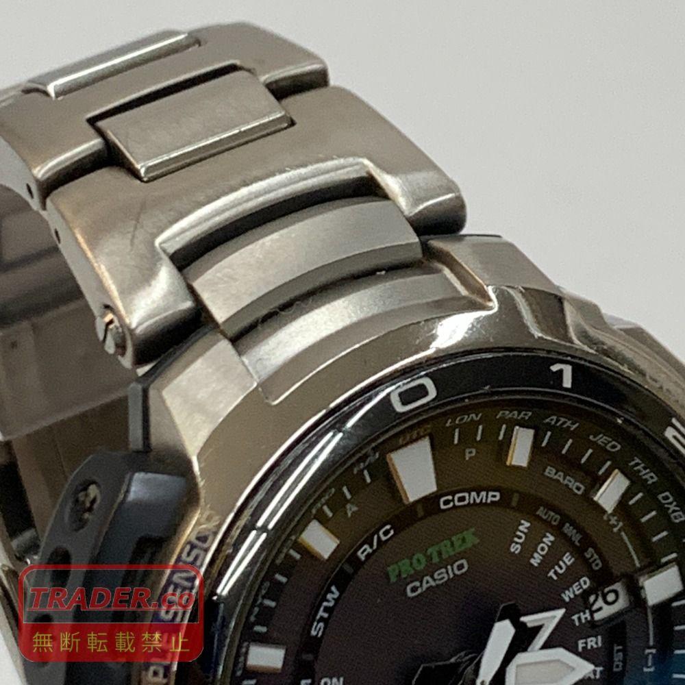 Used 04w7717[Used] Casio CASIO PROTREK PRX-7000T-7JF Watch Outdoor Watch Analog PROTREK MANASLU [Hachioji Store]