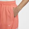 Nike Casual Breathable Woven Fashion Basketball Pants Men bottoms Orange Red FZ0251-643