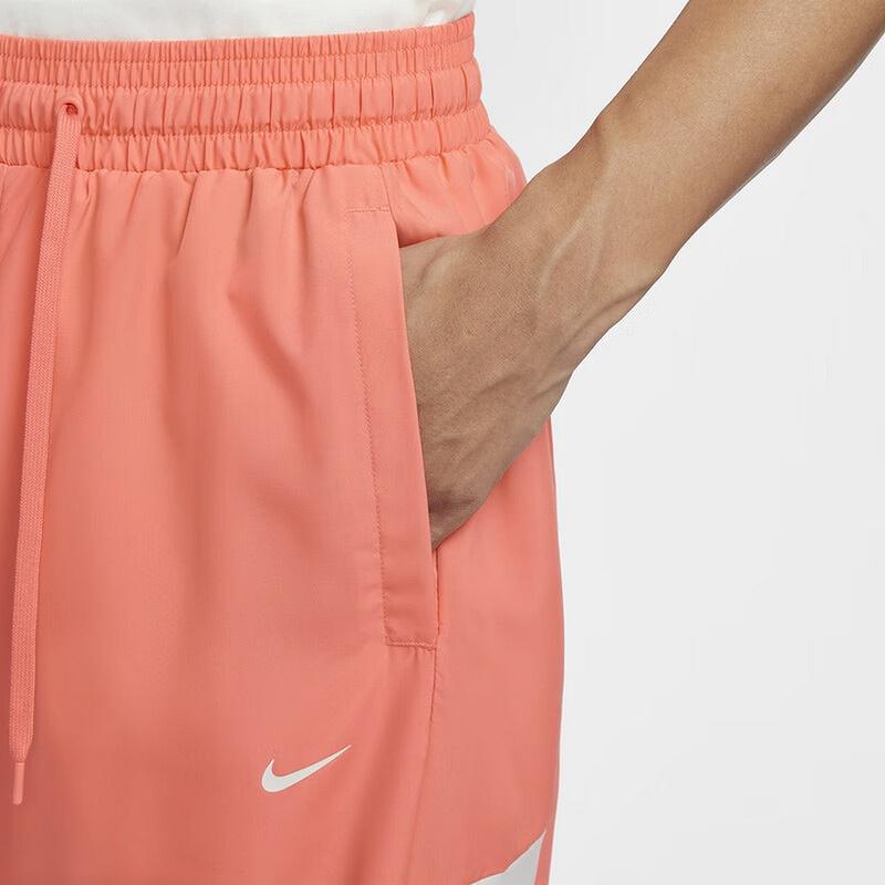 Nike Casual Breathable Woven Fashion Basketball Pants Men bottoms Orange Red FZ0251-643