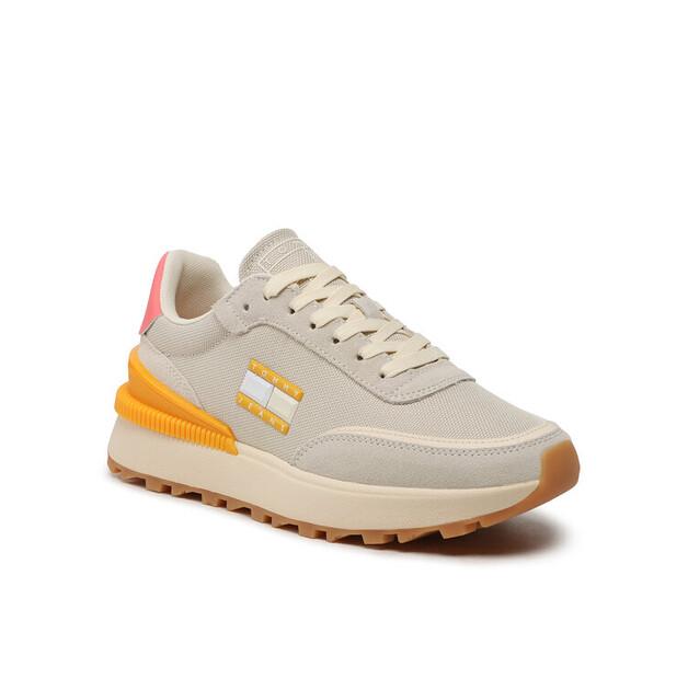 

Кроссовки Tommy Jeans Sneakersy Tjw Tech Runner Material Mix EN0EN02358 Szary