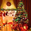 70Pcs Merry Christmas Balls Decor Xmas Set Big Ball Snowflake Xmas Tree Hanging Pendant Noel Navidad Home Decor New Year Gift