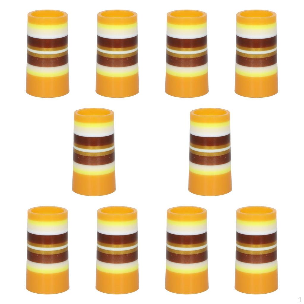 10 Golf Iron Ferrules for Taper Tip Wedge Club Repair Parts Men Women