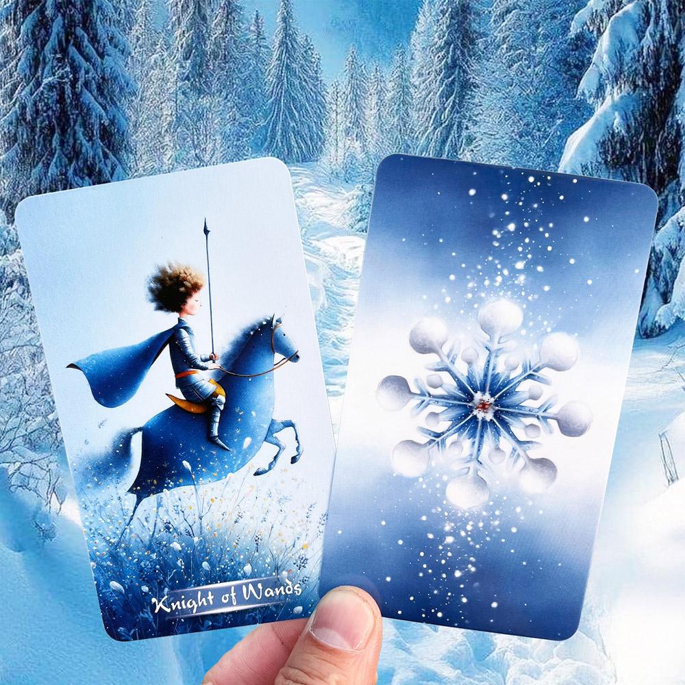 Moonlight Story Tarot Cards Set, 78 Cards 13x8 Cm,, Includes Paper Instructions, Each card unfolds like asmall story