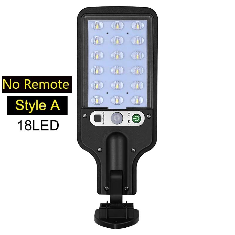 108COB Solar Mini Wall Sconce Outdoor Lighting Remote Control PIR Sensor Multi-Mode Adjustment Fence Patio Doorway LED Lights