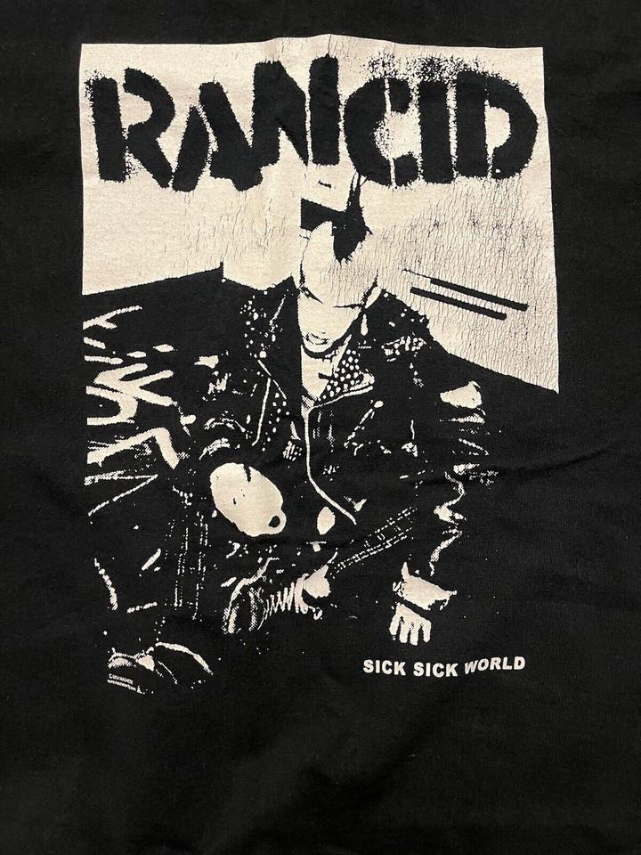 Rancid Sick Sick World T-Shirt For Men Women Tee All Size S-4XL MO096 Unisex T-Shirt S