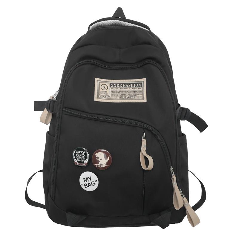 

Школьная сумка для школьников младших классов, школьный рюкзак, мужской водоотталкивающий рюкзак большой вместимости чёрный