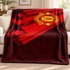 FC Manchester blanket Flannel Blanket Soft Cozy Plush Throw for Sofa Bed Lightweight Home Decoration Outdoor camping