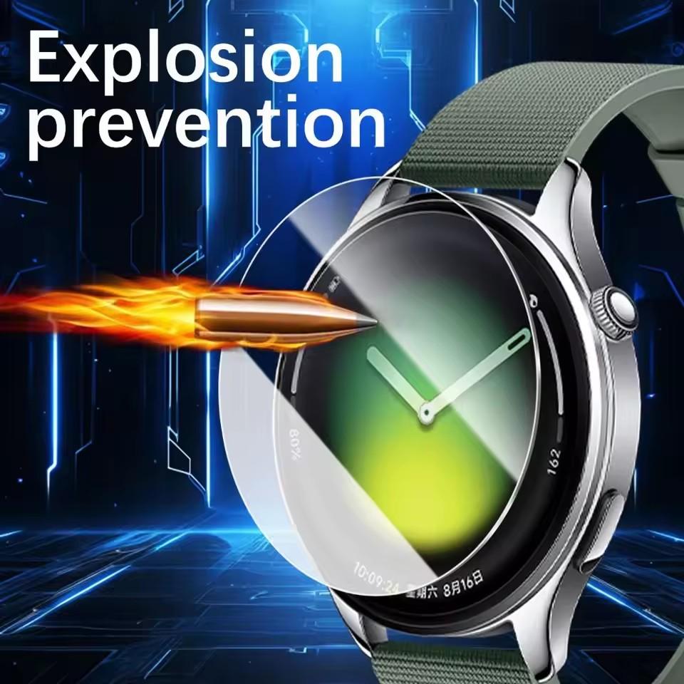 Screen Protector for Xiaomi Watch S5 S4 41mm Ultra-HD Tempered Glass Easy To Install Protective Film for Mi Watch S5 Smartwatch 7
