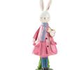 Easter Decor Desktop Ornament Fine Workmanship Party Supplies Spring Rabbit Figurine for Home Shelf Festival Bedroom Cabinet