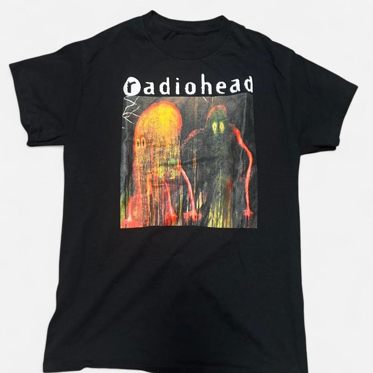 Amnesiac Radiohead Album Cover Shirt Cotton Indie Rock T-Shirt Tee S-5XL XXXL