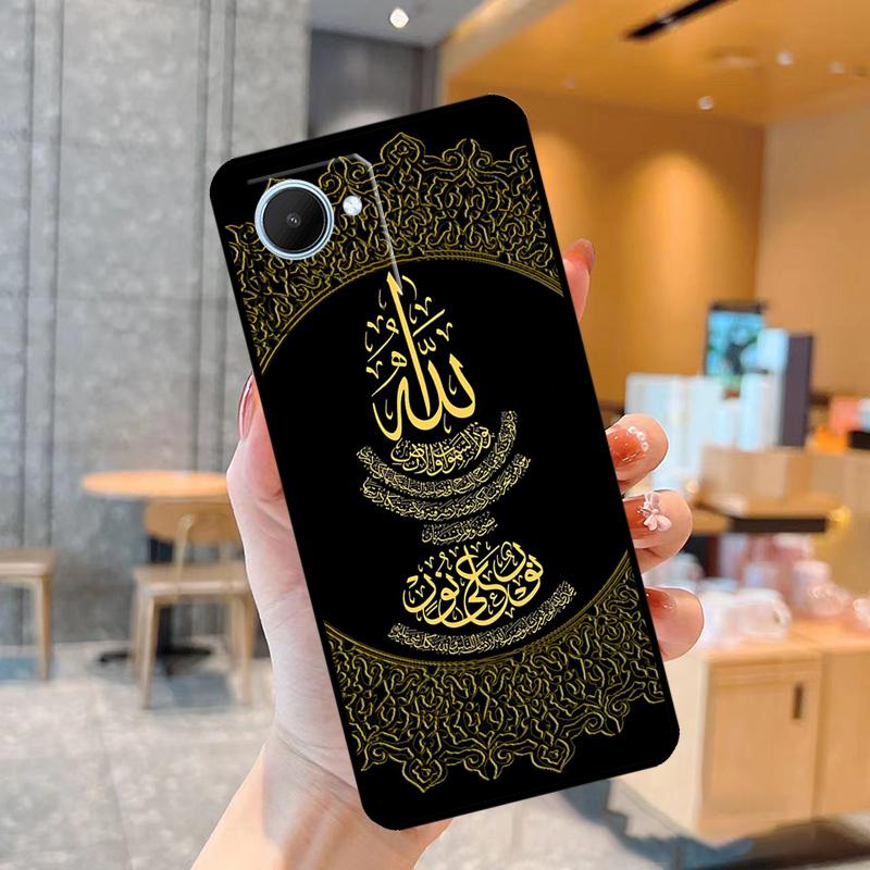 Arab Muslim Islamic Case For Realme C55 C33 C31 C35 C30 C11 C15 C25s C21Y GT Neo 5 3T 2T 8 9 10 11 Pro Plus