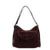 Large-capacity tote bag women's 2025 Korean version of the new fashionable versatile shoulder bag simple casual texture oblique span bag