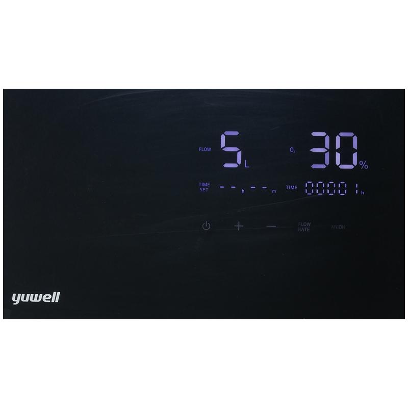 YUWELL YU360 Concentrator de oxigen Generator portabil de oxigen Aparat de oxigen medical Îngrijire la domiciliu LCD engleză Taste panou engleză