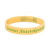 Douyin Popular NBA Star Signature Luminous Silicone Sports Bracelet/Wristband