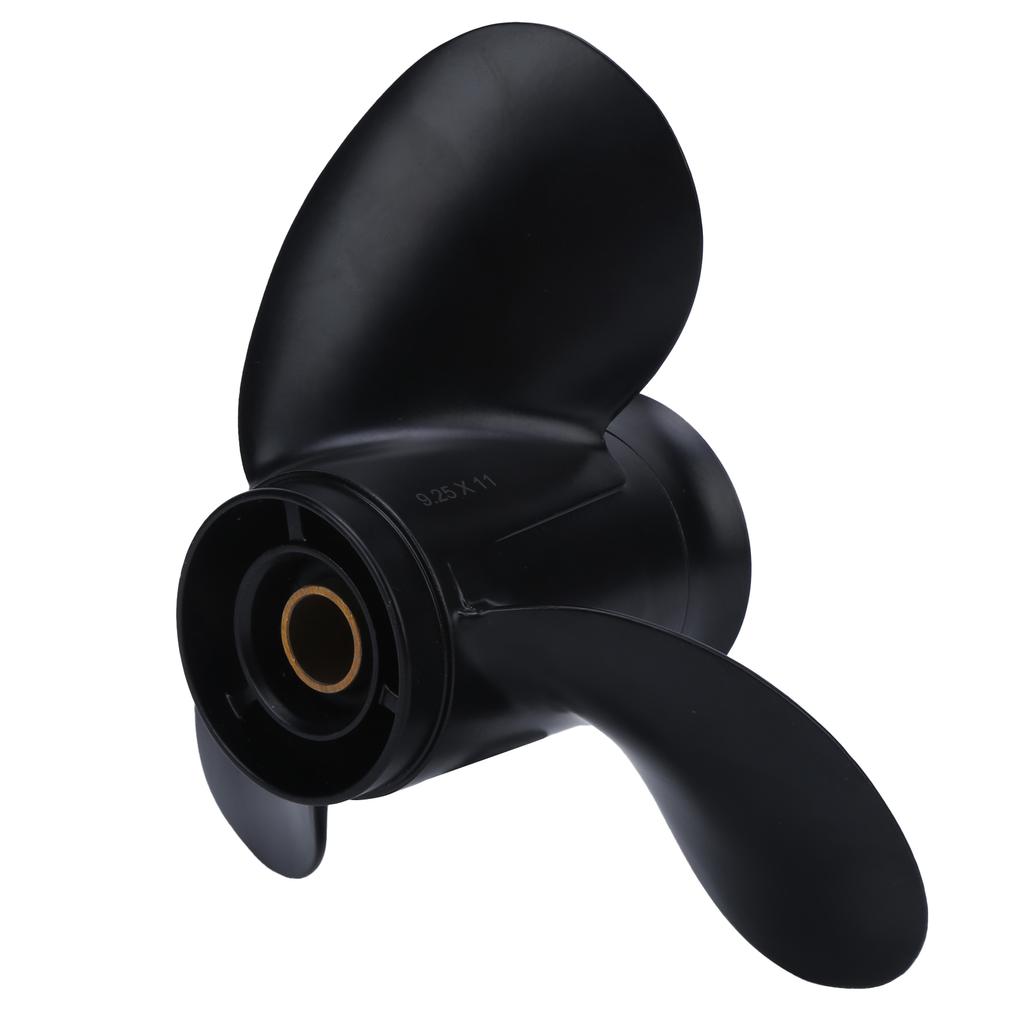 Aluminum Alloy Mariner Black Outboard 3 Blades Propeller for 9.25X11 Boat Accessories