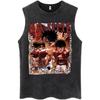 Anime Hajime No Ippo Kamogawa Boxstudio Ausgewaschene Tanktops Herren Damen Makunouchi Takamura KGB Übergroße T-Shirts