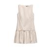 Spring New Women Clothes Fashion Comfortable Sleeveless Short Ribbon Dress 3152278 3152378