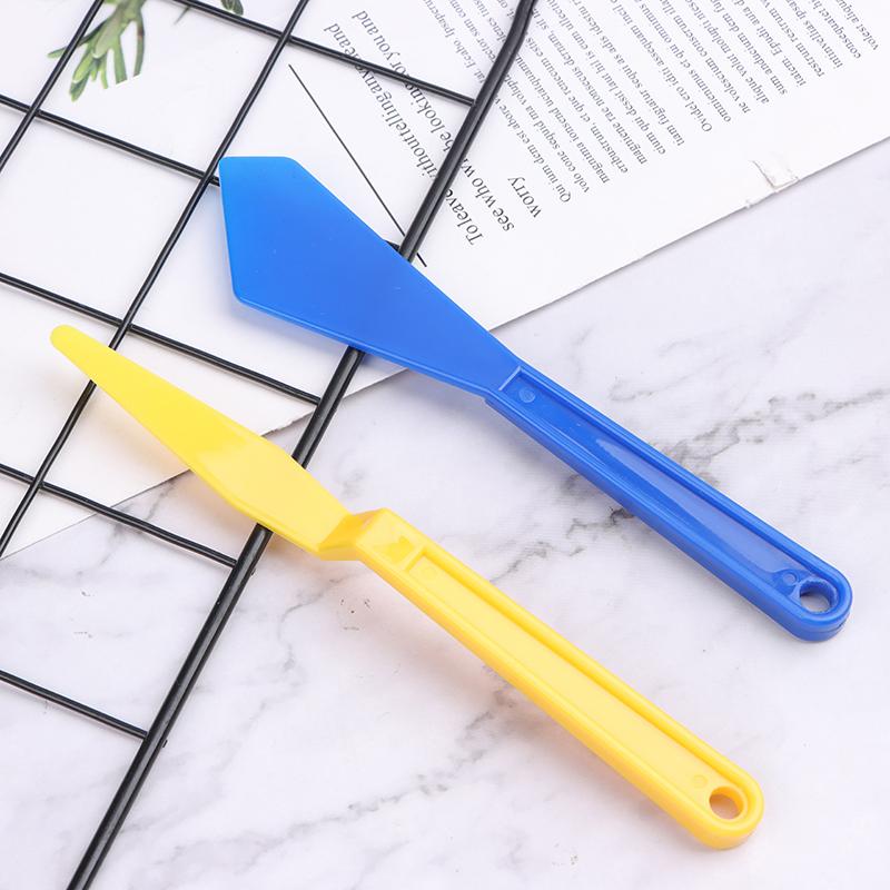 5Pcs auto Window Tint Tools Plastic Wrap Shank Garnitură Racletă Mâner Lung Micro Racletă Mașină Tinting Wrap Instrument Colț Scraper