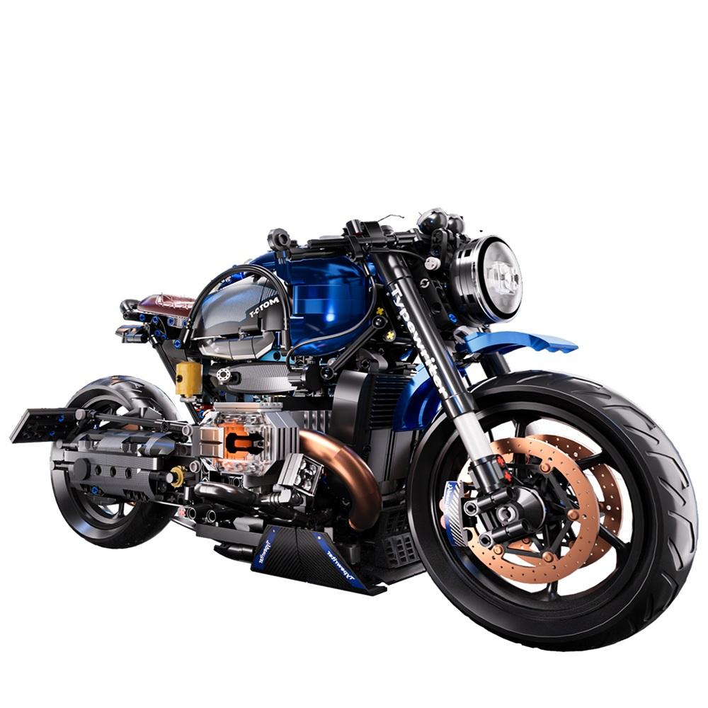 Boys' Building Block Toy Car Set Mechanical Racing Car Mechanical Motorcycle Model Assembly Car Model Assembly Toys