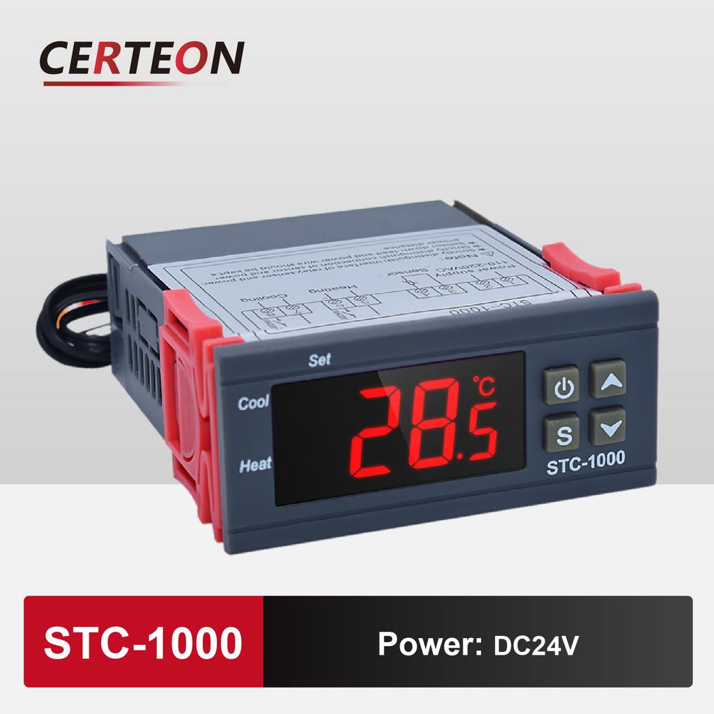 Termostat Controler Digital STC-1000/3000 12V 24V 220V Afișaj LED Microcomputer Încălzire Răcire Incubator