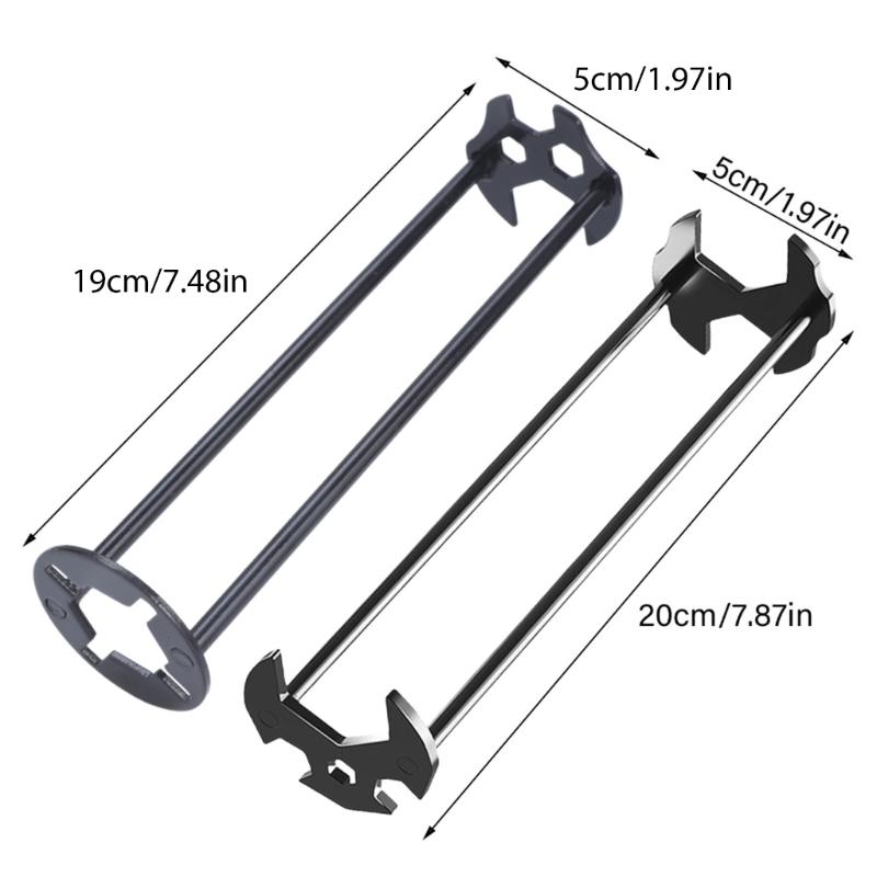 Llave de Lavabo Universales Tuerca de Grifo Llave de Fregadero Herramientas Manuales de Fontanería para Espacios Estrechos Instalación y Reparaciones Duradero