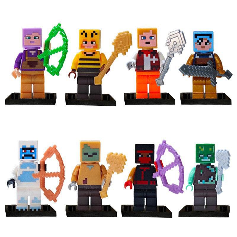 

Кукла Building Block World с базовым оружием Детская игрушка