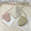 Korean Trendy Eyeglasses Storage Bag Lanyard Magnetic Portable Pu Leather Case Cover Sunglasses Key Case Reading Glasses Bag