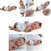 Lifelike 18-inch Reborn Baby Doll Handmade Silicone Body Safe And Non-toxic Perfect Gift For Kids