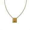 CELI Arc de Triomphe Initial Pendant Necklace - Luxury Niche Design