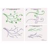 23 Sheets Cake Decorating Practice Board Different Patterns Cream Icing Drawing Paper For Beginners