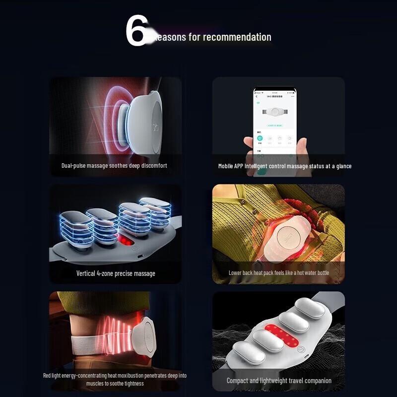 SKG K3 Luxury Waist Massager CN Plug (adapter Included)