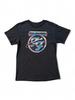 Foo Fighters Retro Sci-Fi Star Circle Logo Rock Band Graphic T-Shirt