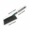 Long Handled Broom with Soft Bristles for Dust Removal, Used for Cleaning Bedrooms, Living Rooms, Floors, and Carpets