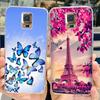 For Samsung Galaxy S5 Case G900F G900I G900M G900A G900T Cute Painted Cover Soft TPU Phone Case For Samsung S5 S 5 GalaxyS5 Bags