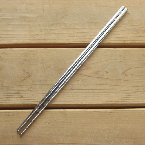 Satokinzoku SALUS Stainless Steel Serving Chopsticks, 28cm