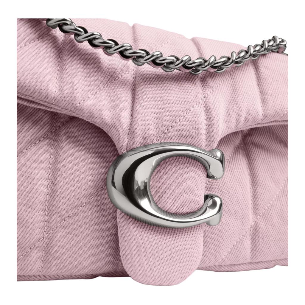 Coach Tabby 26 Classic Logo Leather Crossbody Shoulder Bag Medium Women Bags Light-Pink CBG31-LHY24