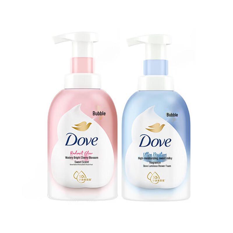 Dove Foaming Shower Foam Duo Pack