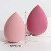 2 buc burete de machiaj, burete de machiaj pentru amestecarea fondului de ten, cremă și pudră, burete cosmetic multicolor, potrivit pentru toate tipurile de piele